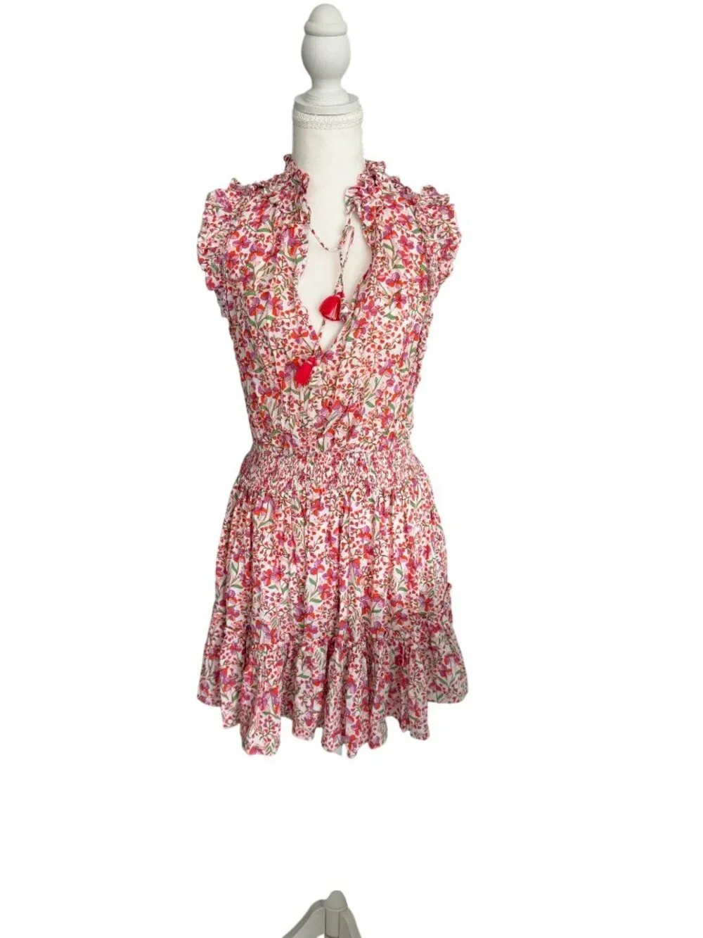 POUPETTE ST. BARTH floral Drop Waist Dress Size XS